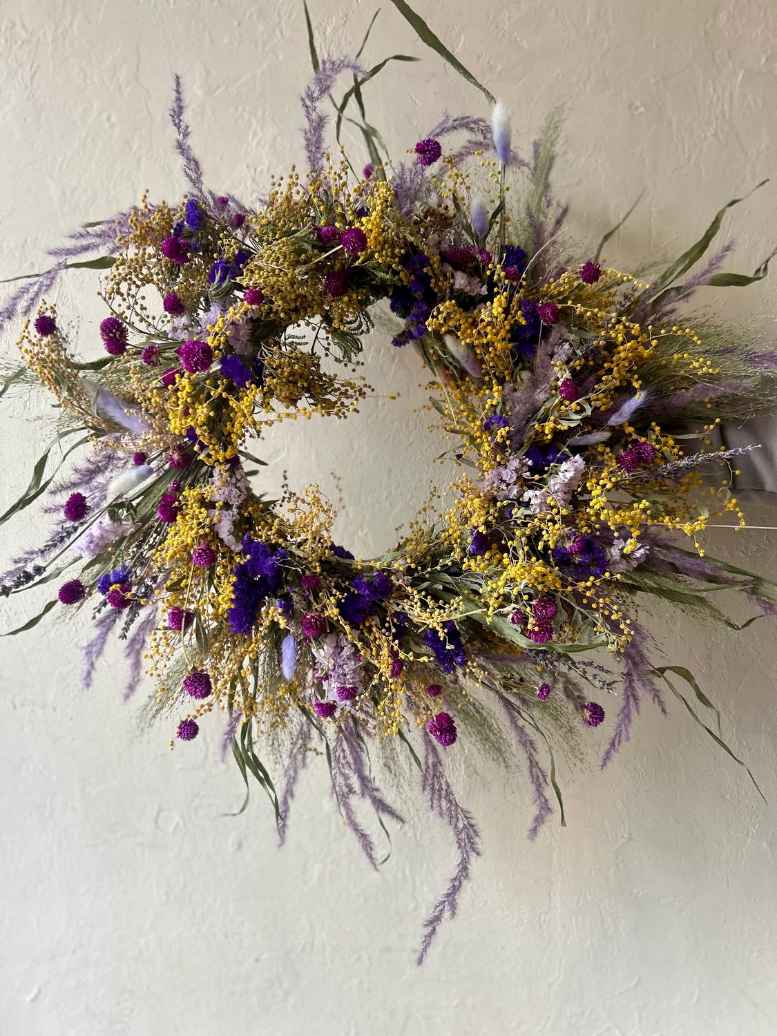 DRIED SPRING WREATH