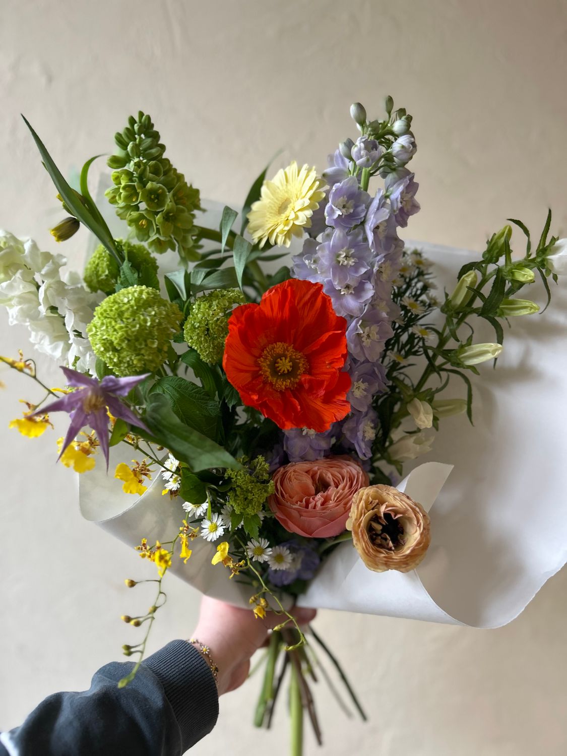 KALEIDOSCOPE HANDTIED BOUQUET
