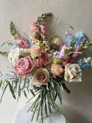 FAIRY FLOSS HANDTIED BOUQUET