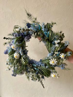 FIREFLY DRIED WREATH