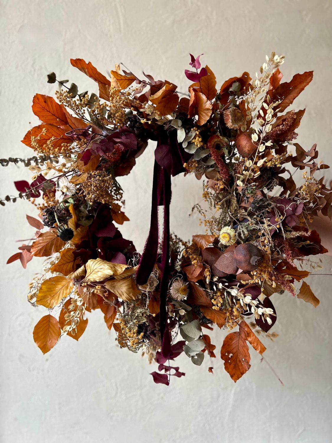 AUTUMN COTTAGE DRIED WREATH
