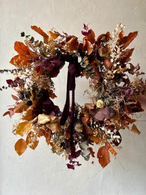 AUTUMN COTTAGE DRIED WREATH