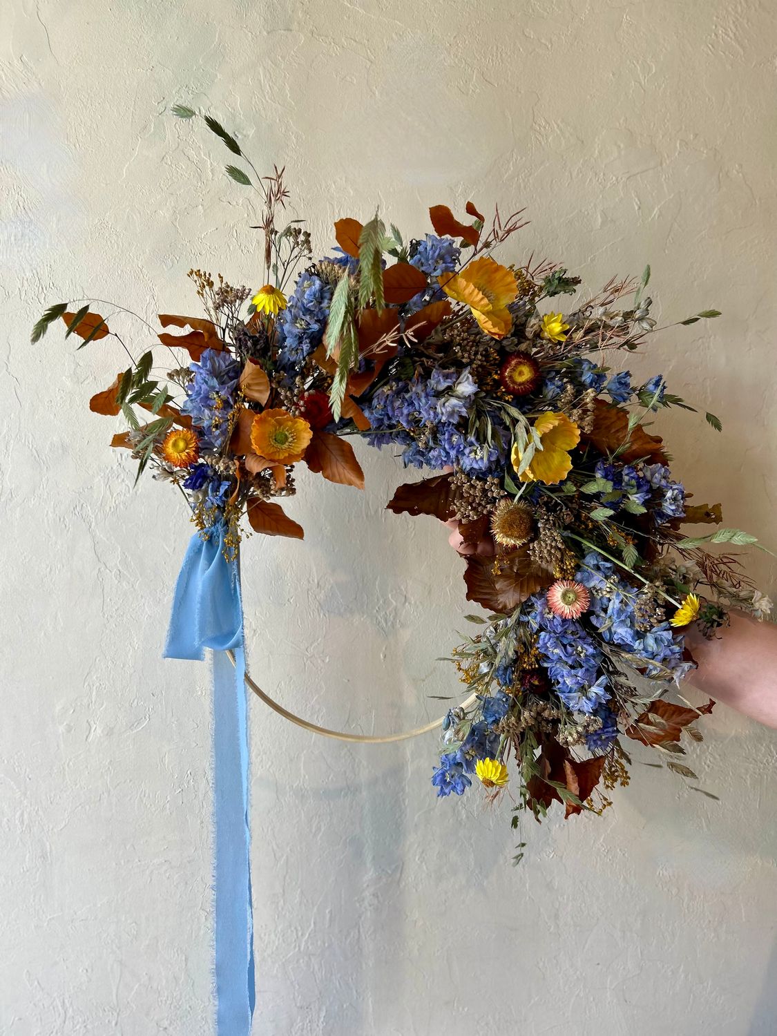 STARRY NIGHT EVERLASTING AUTUMN WREATH