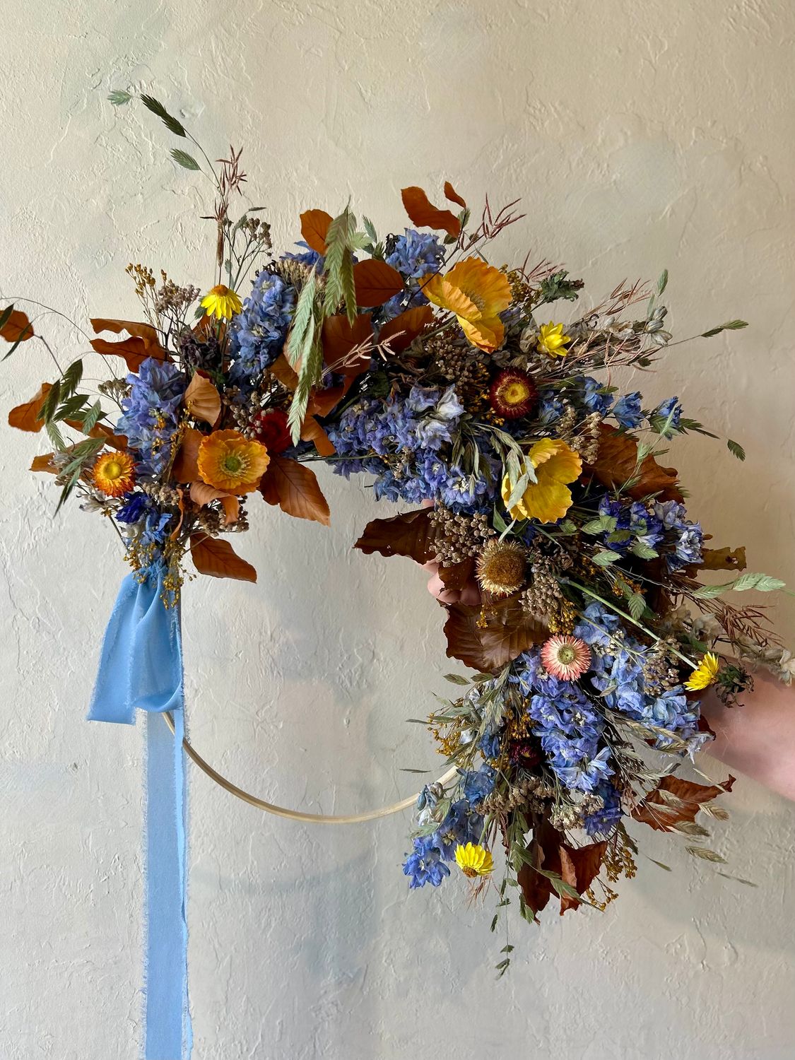 STARRY NIGHT EVERLASTING AUTUMN WREATH