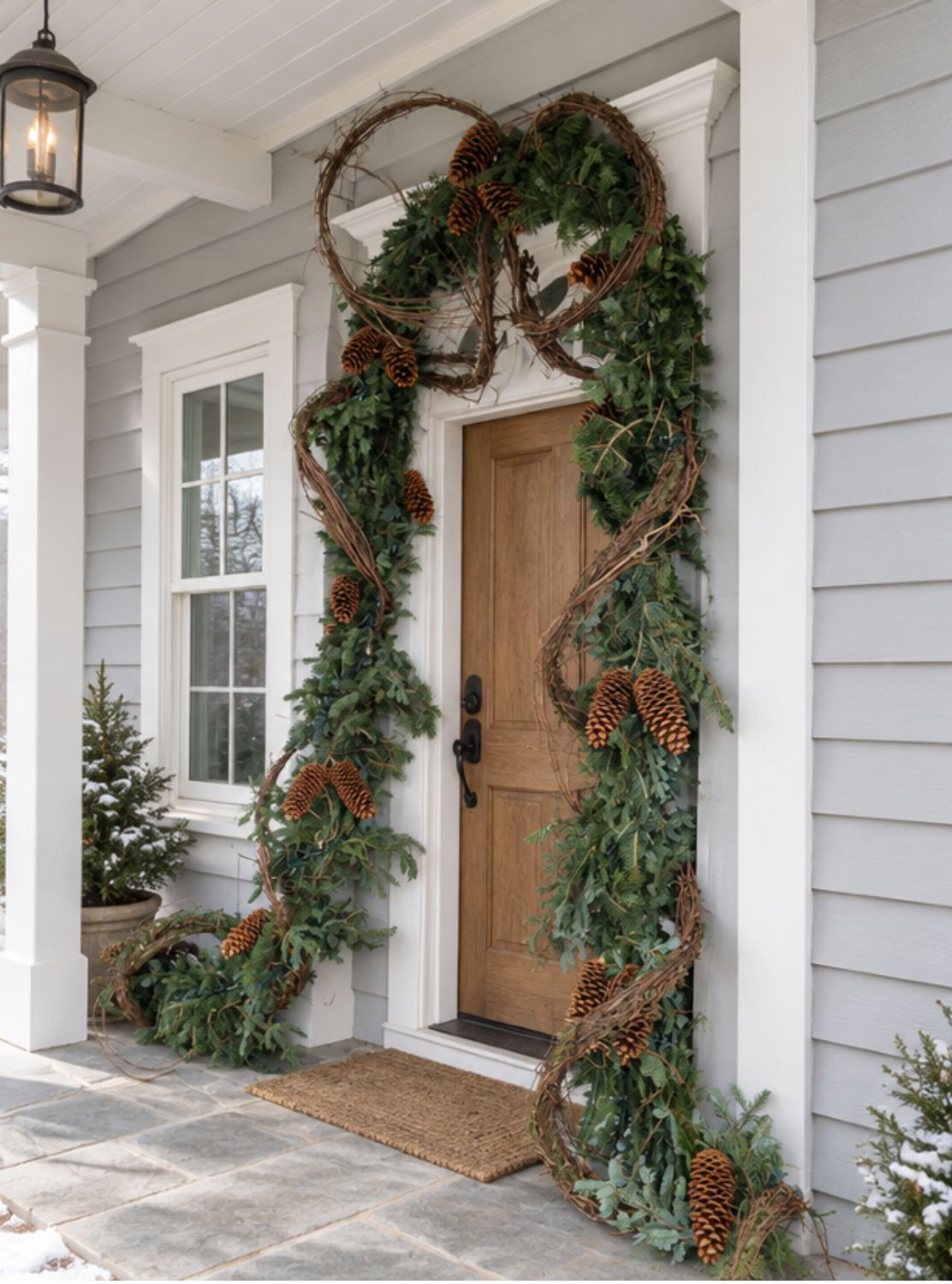 GRAPEVINE WINTER GARLAND