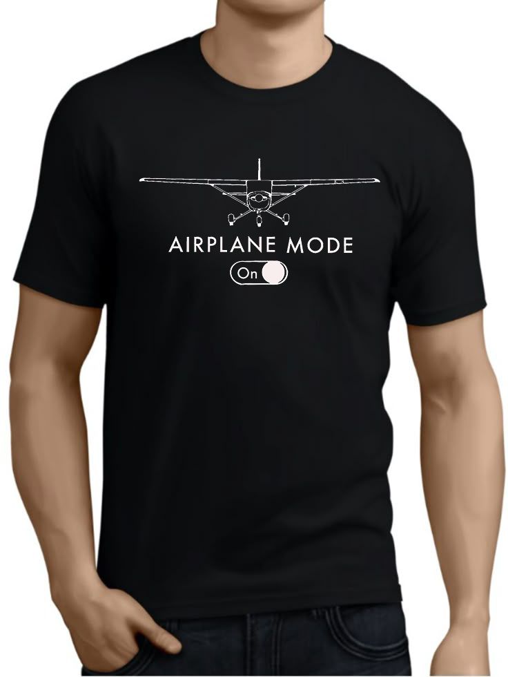 Camisetas Avión Airplane Mode