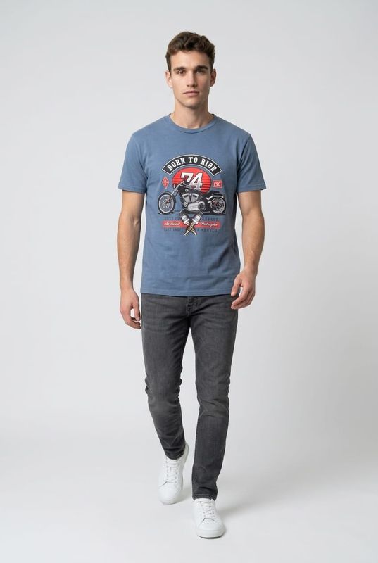 Camiseta Moto 74.