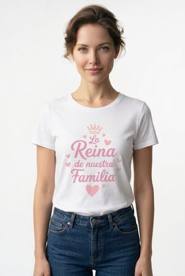 Camiseta "Reina de nuestra Familia"