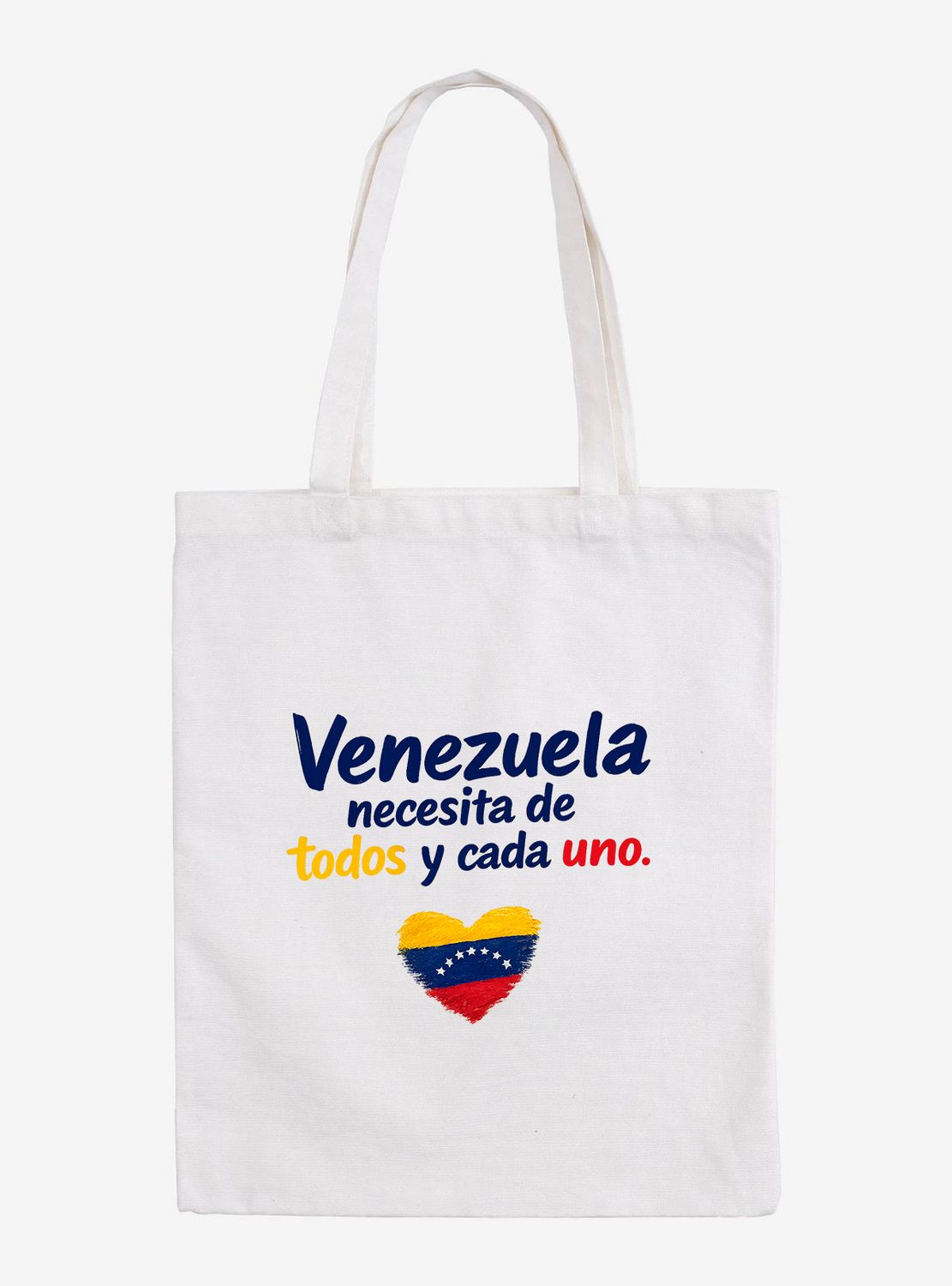 Bolsa de algodón blanca Venezuela 38 *42.