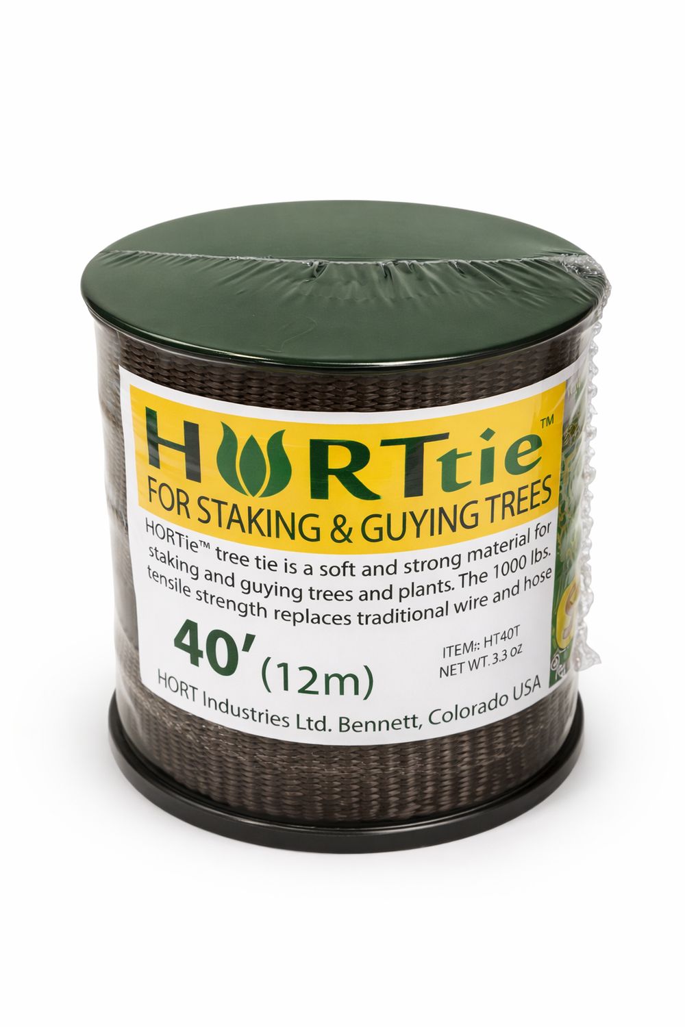 Tree Tie 40' Olive Green