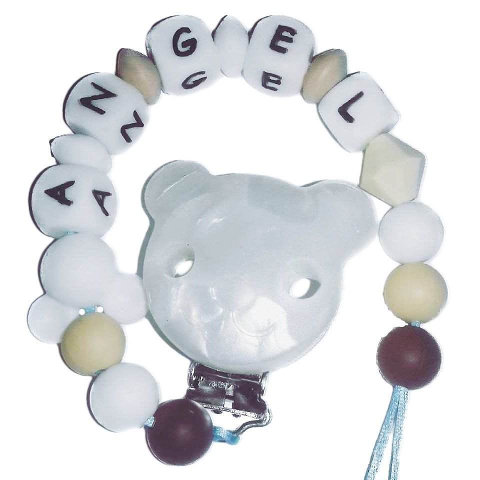 Chupeteros de silicona personalizados