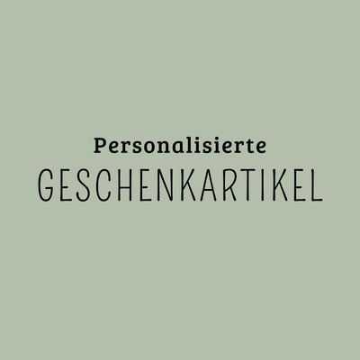 Personalisierte Geschenkartikel
