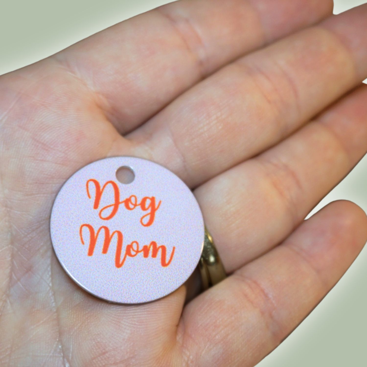 Schlüsselanhänger "Dog Mom"