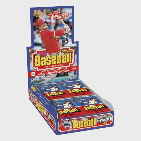 2026 Topps Baseball Heritage Hobby