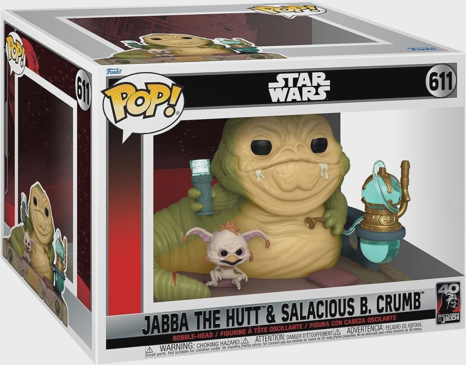 Star Wars Jabba The Hutt &amp; Salacious
