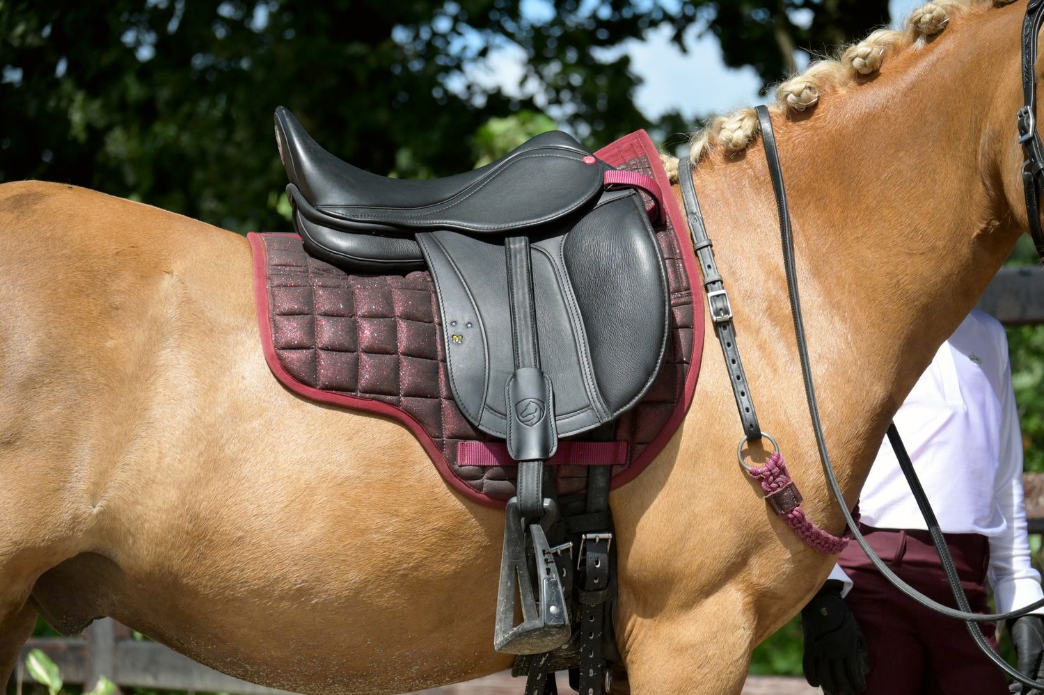 EDIX Tudor Kids – Dziecięce siodło ujeżdżeniowe (Soft Tree)