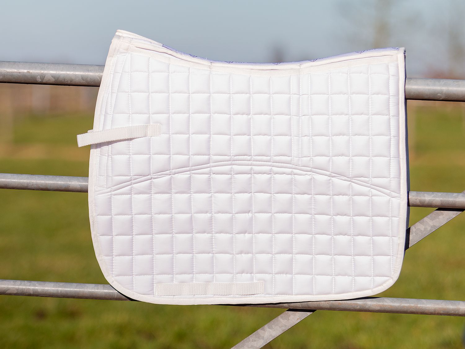 Pad ujeżdżeniowy EDIX DR Smooth – 8 kieszeni, gładka bawełna