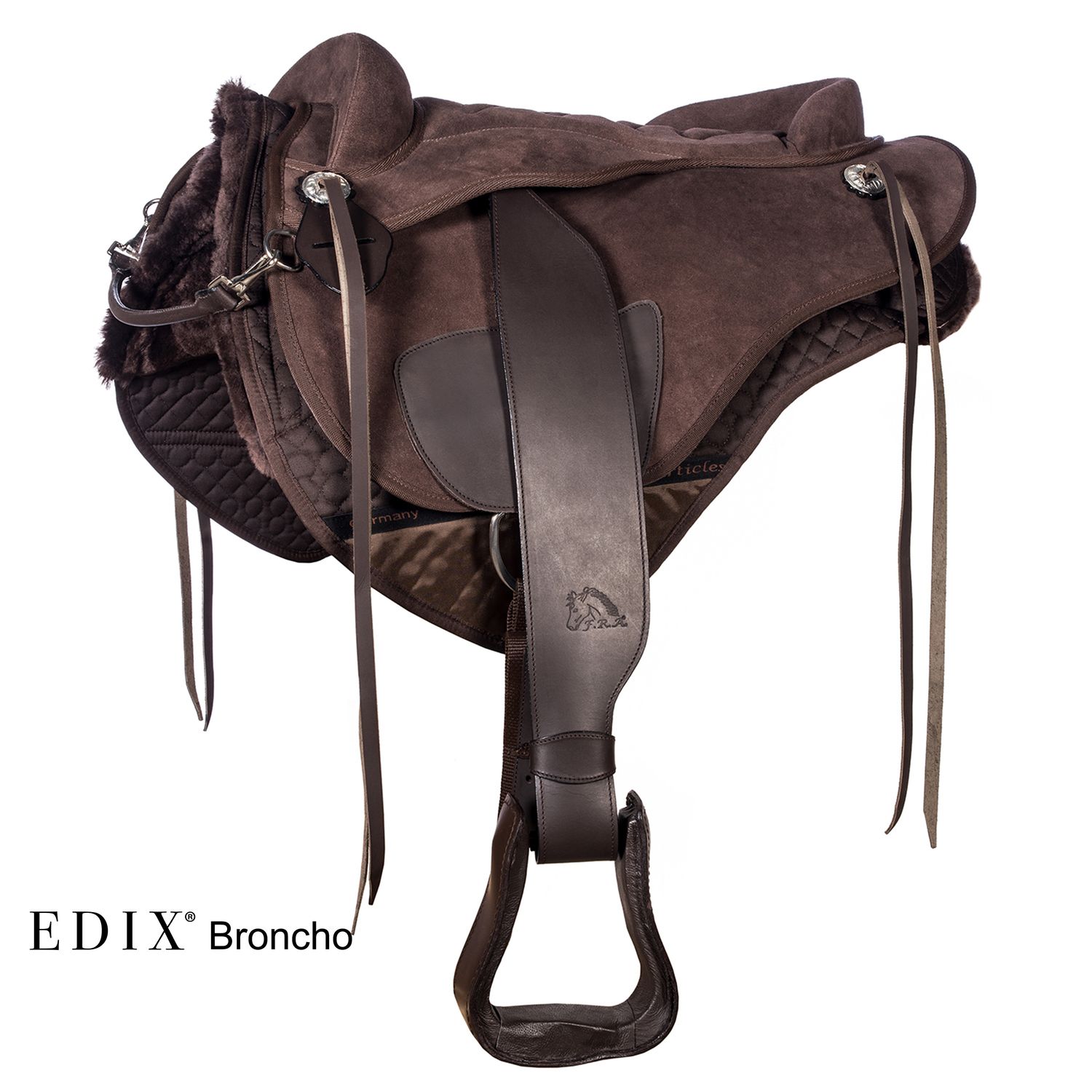 EDIX® Broncho barebacksaddlepad, zestaw