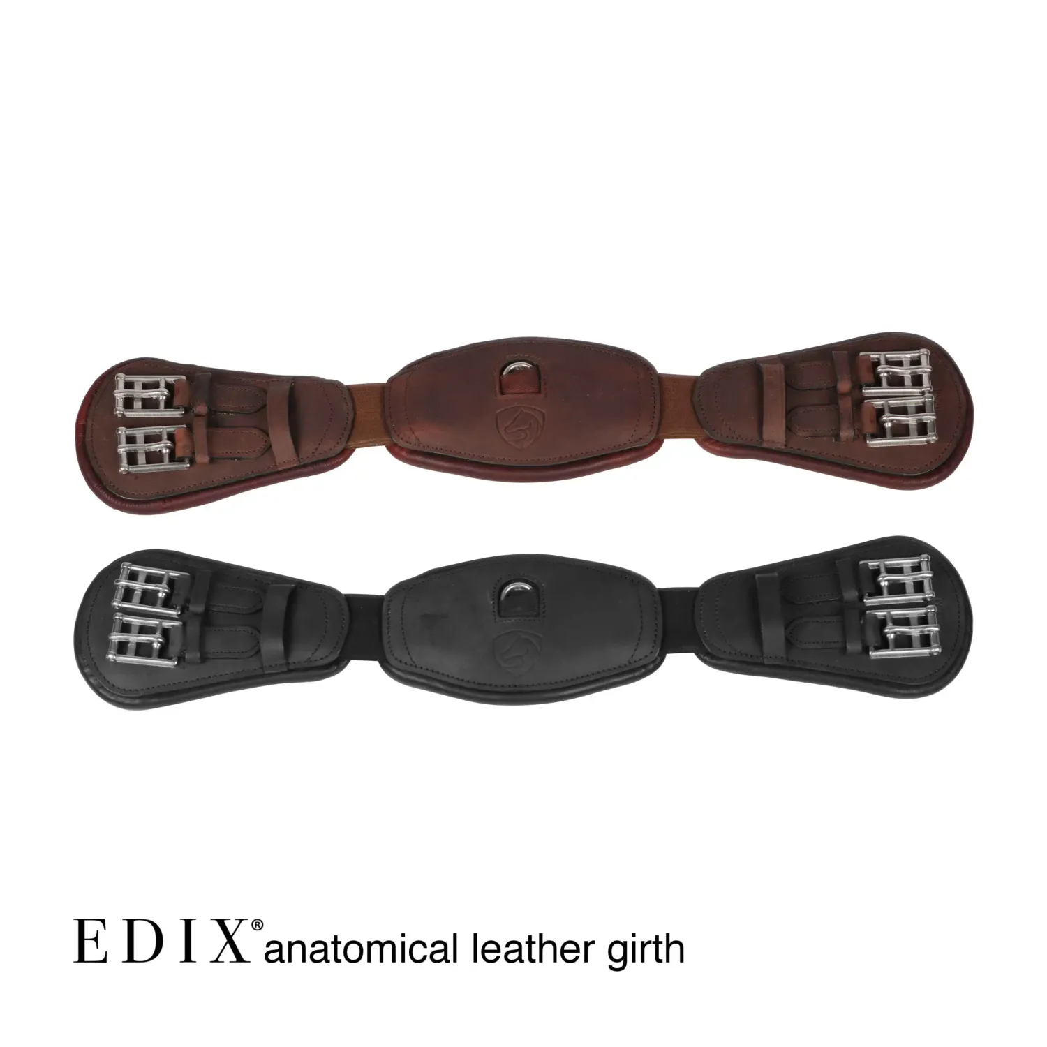 EDIX Popręg Skórzany ANATOMICAL Dressage