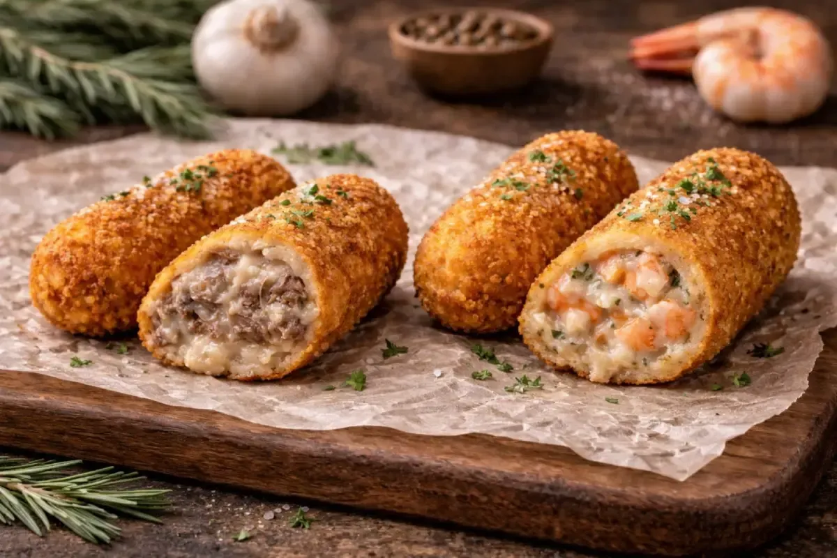 Rabo de toro + Gambón al ajillo - Pack degustación - 48 uds Rabo de toro + Gambón al ajillo - Pack degustación - 48 uds