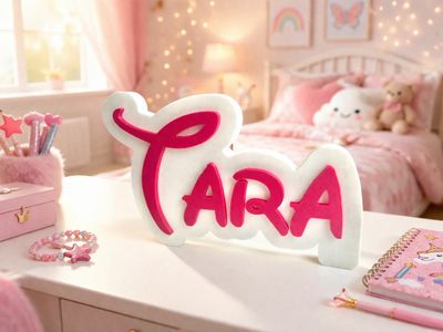 Personalizovani 3D Natpis sa Imenom – Disney Stil