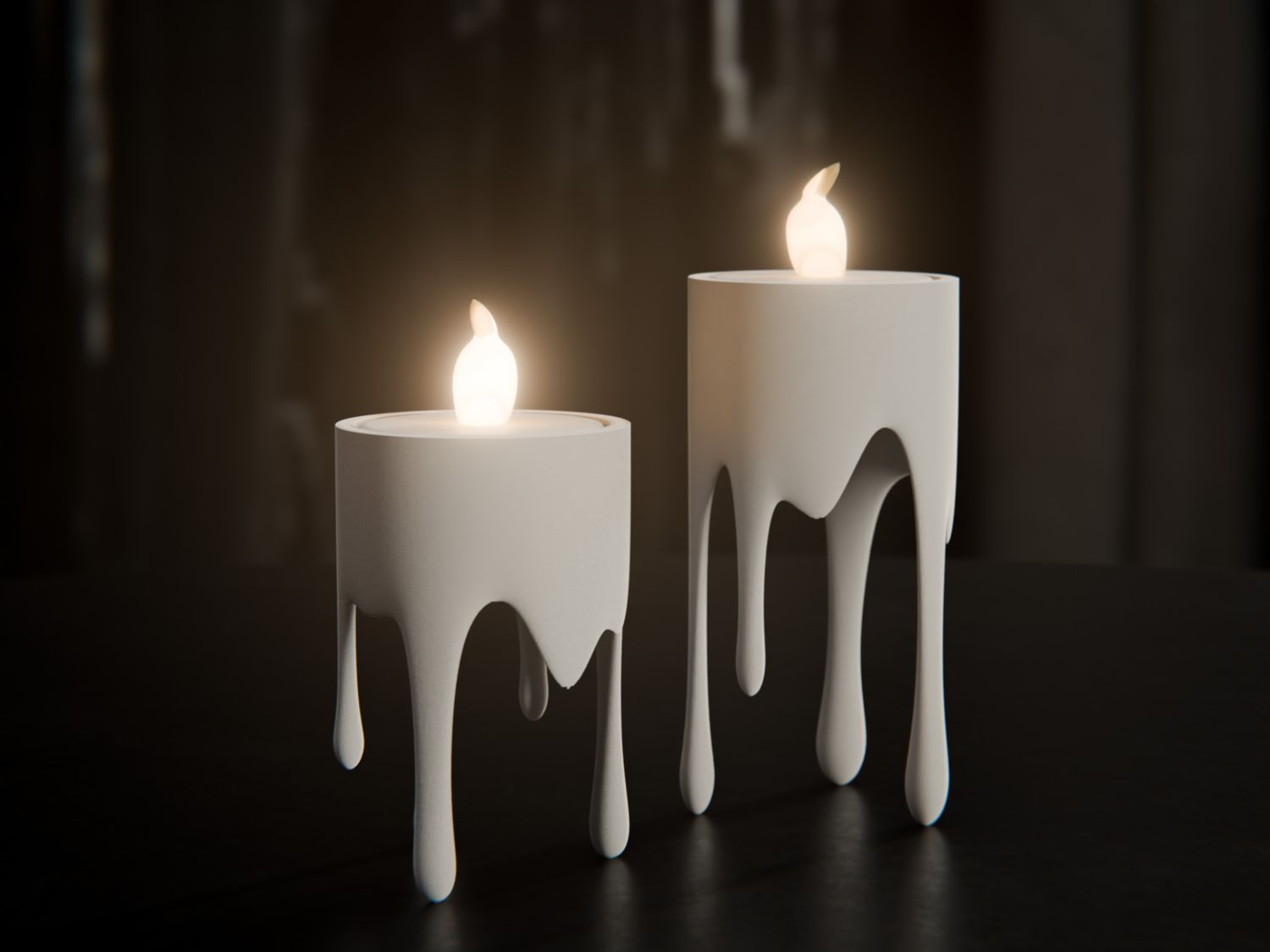 Stalak za tealight sveću – Melting Wax Edition