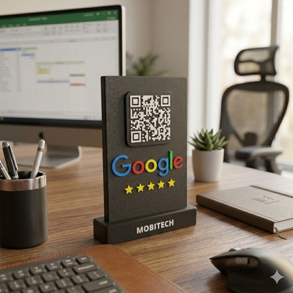 Personalizovani 3D stalak za Google recenzije – Smart Review