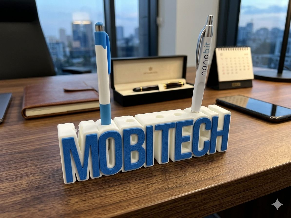 Personalizovani 3D stalak za olovke – Name &amp; Pen Holder