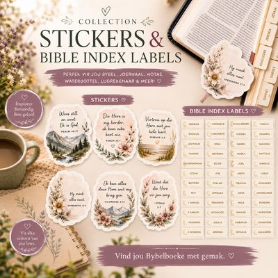 Bybel Stickers &amp; Labels