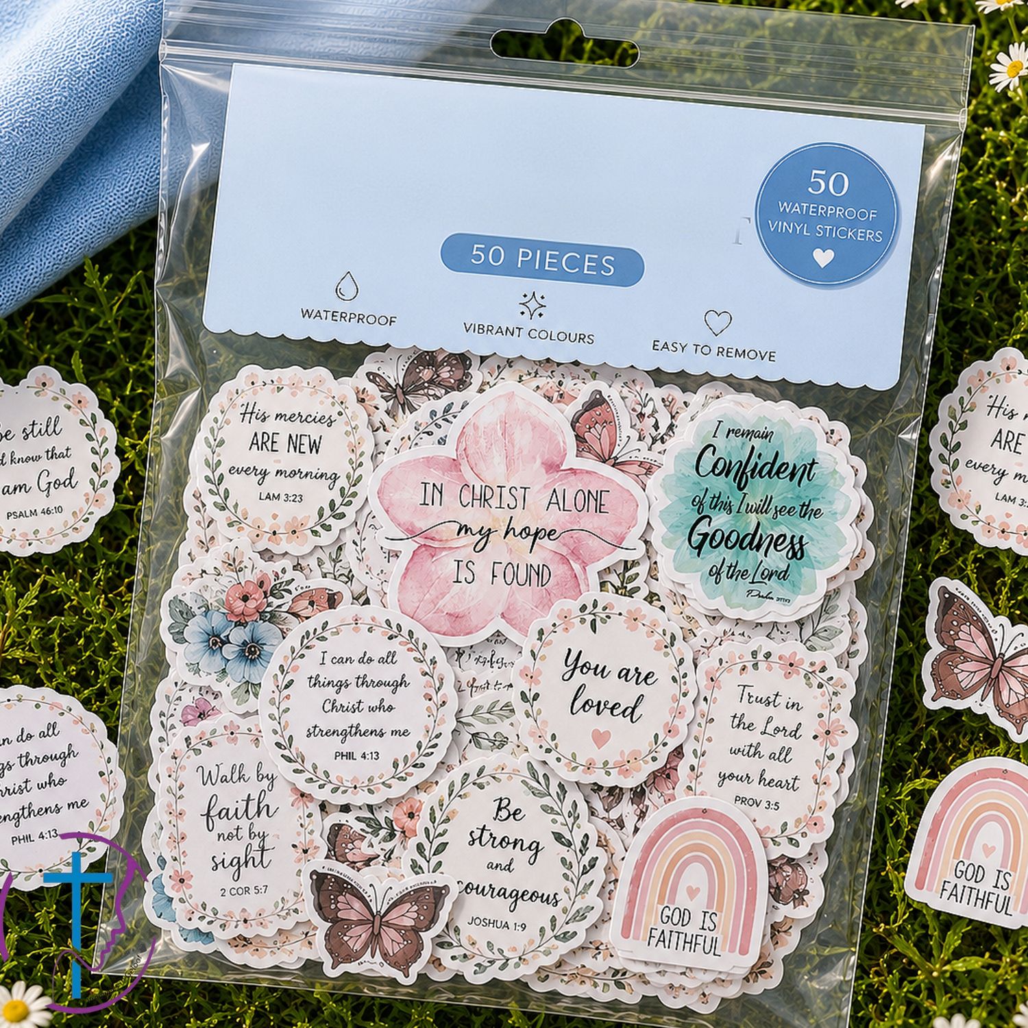 Bybel verse stickers 