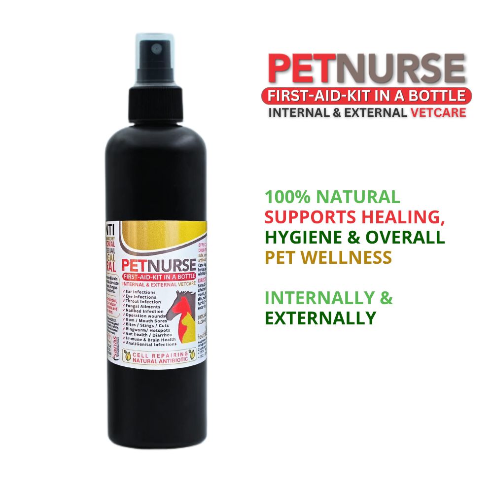 PetNurse 250 ml - First-aid-kit in a bottle, Internal/External VetCare