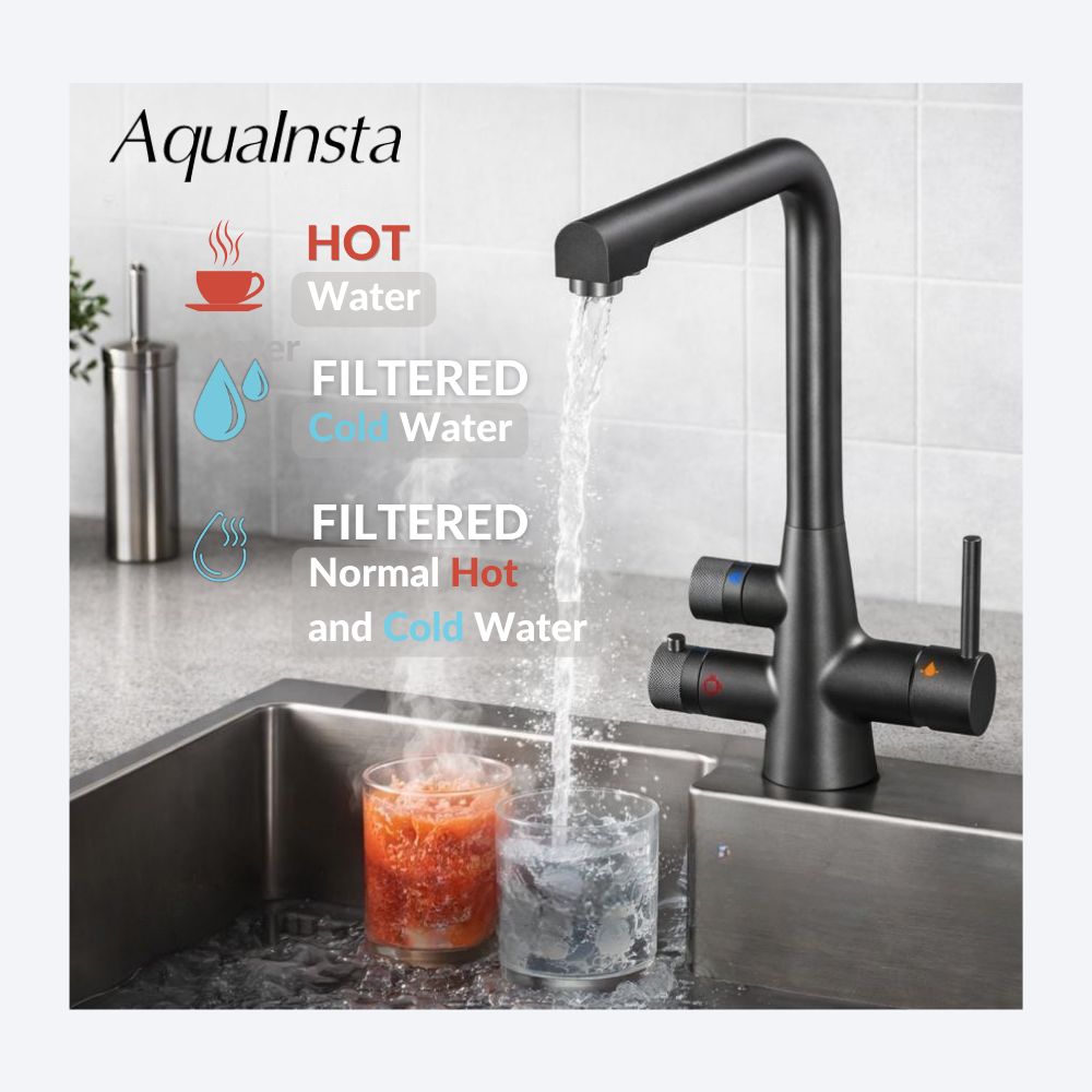 3-in-1 Under Sink Water Mixer | Instant Hot &amp; Cold Tap