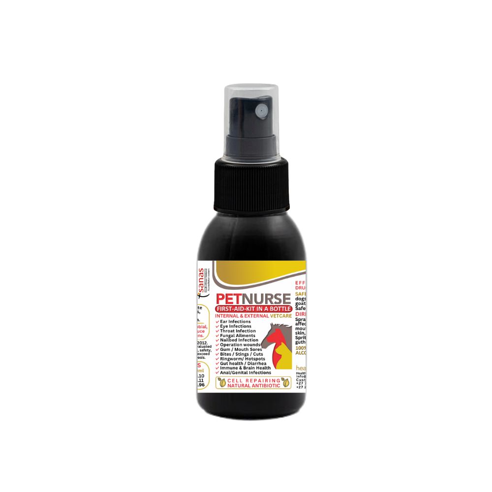 PetNurse 50 ml  - First-aid-kit in a bottle, Internal/External VetCare