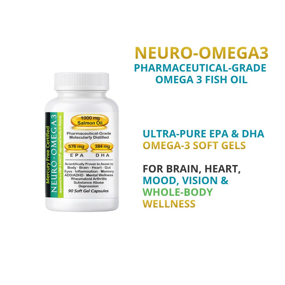 Neuro-Omega3 – Pharmaceutical-Grade Omega 3 Fish Oil