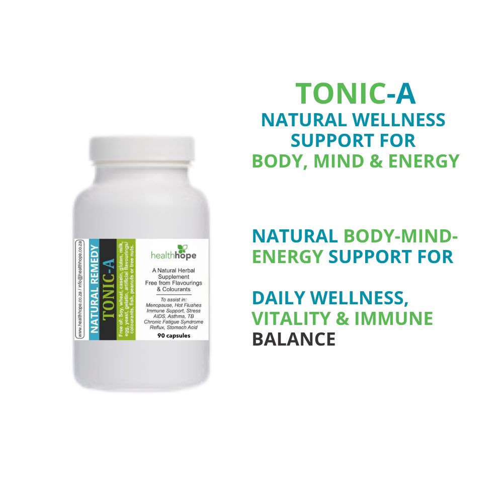 TonicA – Natural Wellness Support for Body, Mind &amp; Energy