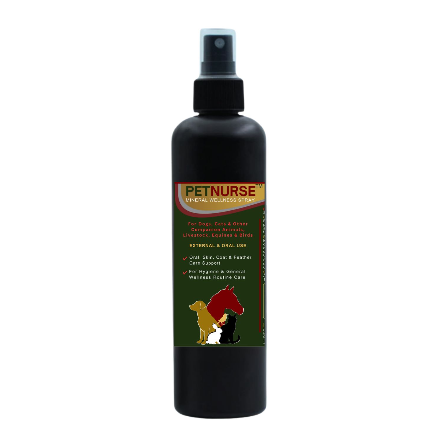 PetNurse 250 ml - Animal Mineral Wellness Spray