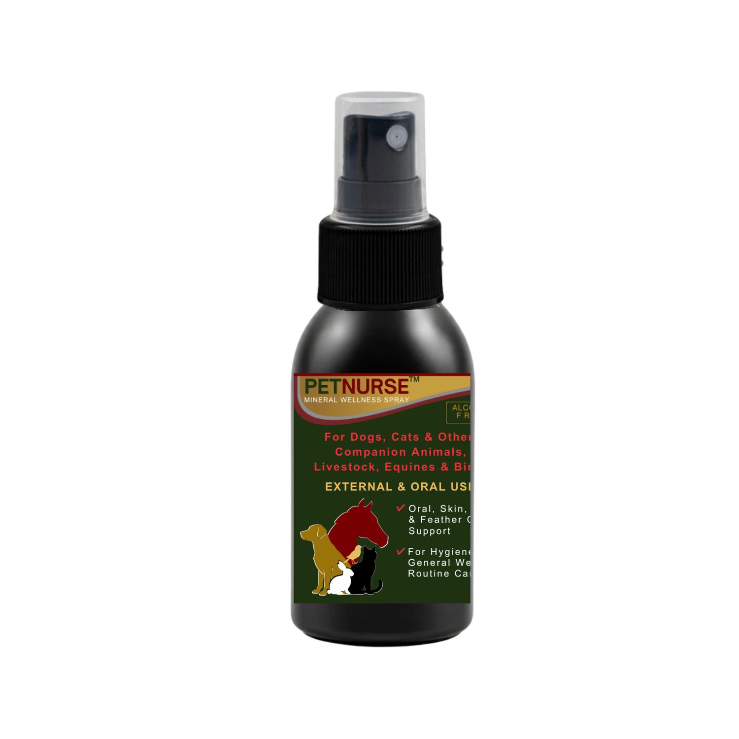PetNurse 50 ml - Animal Mineral Wellness Spray