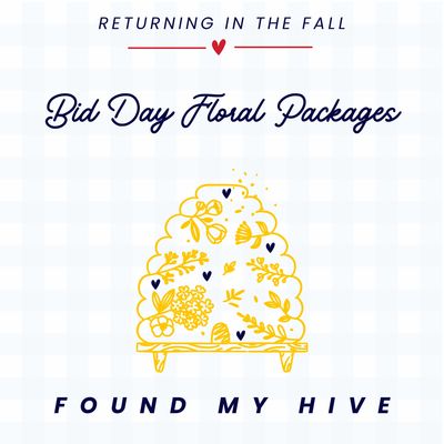 Bid Day Floral Package