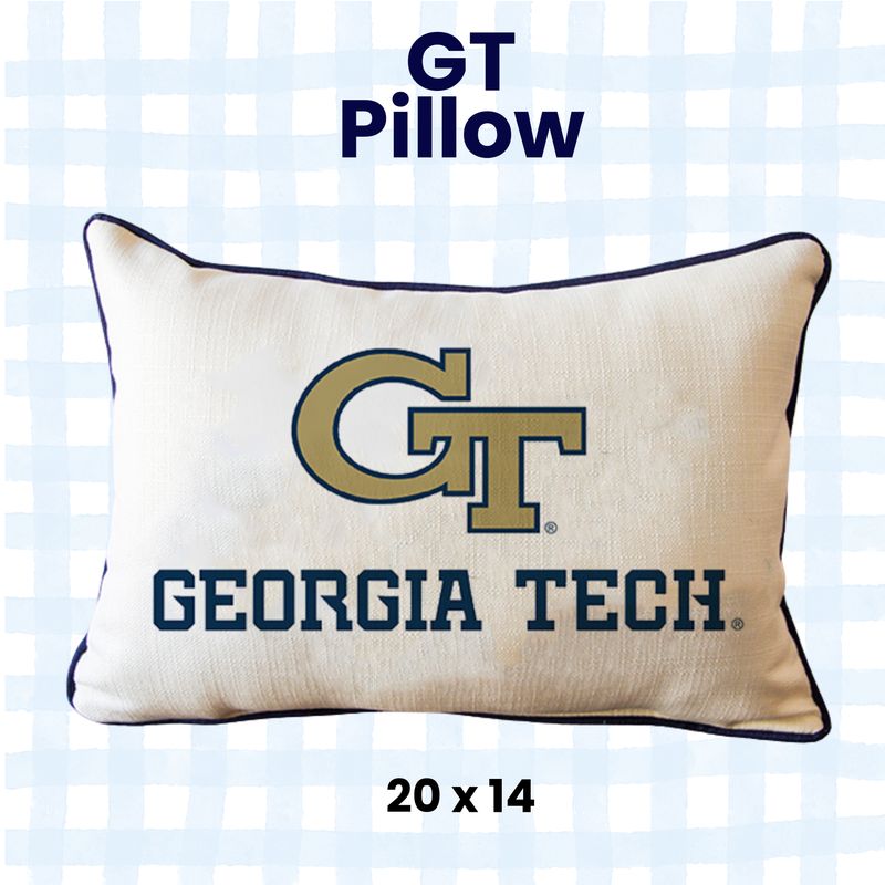 Cozy Up the Hive: GT Pillow