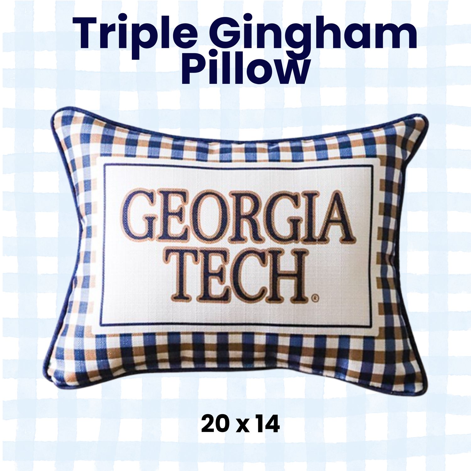 Cozy Up the Hive: Triple Gingham