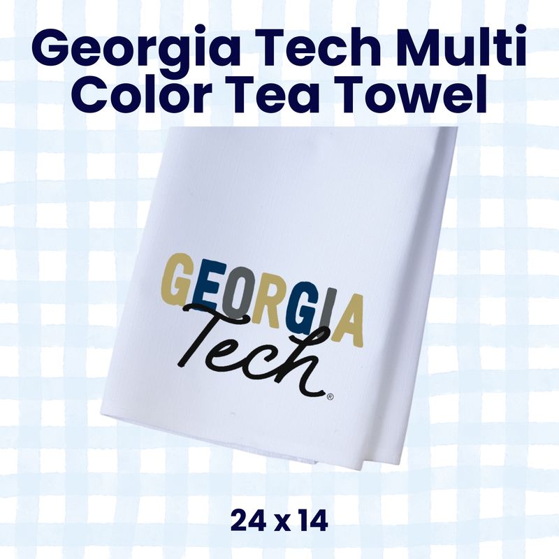 Tea Towel - Georgia Tech Multi