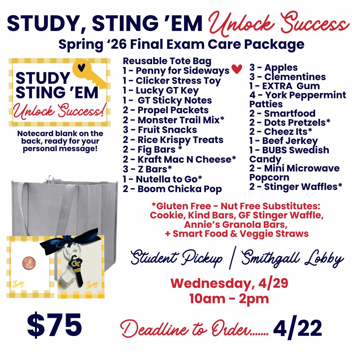 STUDY, STING 'EM UNLOCK SUCCESS