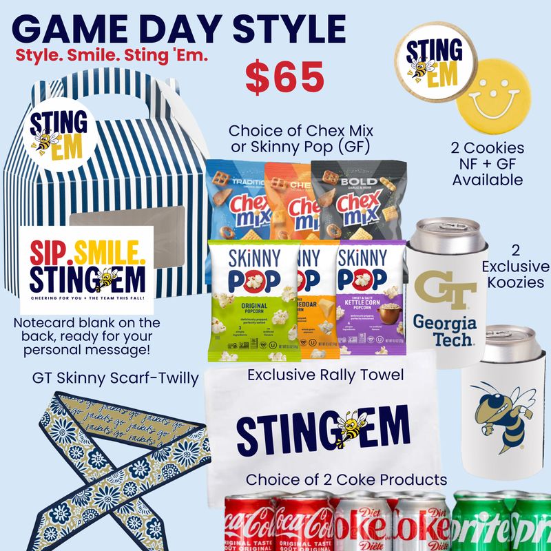 SIP. SMILE. STING 'EM - Game Day Style