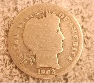 Barber Dime