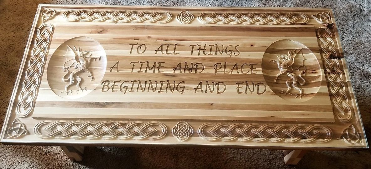 Custom Wood Coffee Table