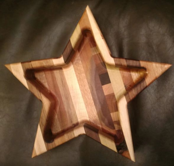Star Snack Serving Tray