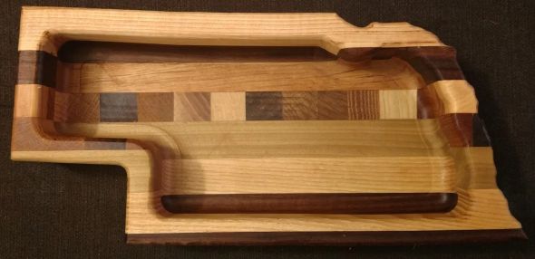 Nebraska Snack Tray-Bowl