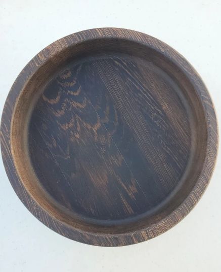 10" Wenge Snack bowl