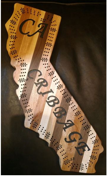 California State Cribbage Board