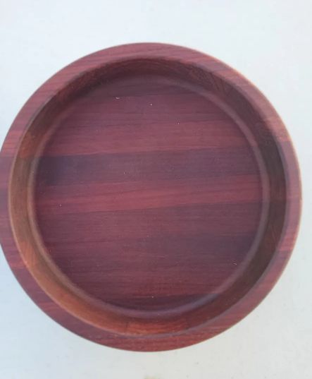 10" Paduk Snack Tray